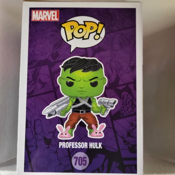 New Funko Pop! #705 Professor Hulk Marvel Previews PX GLOW Chase IN THE DARK - Picture 3 of 7